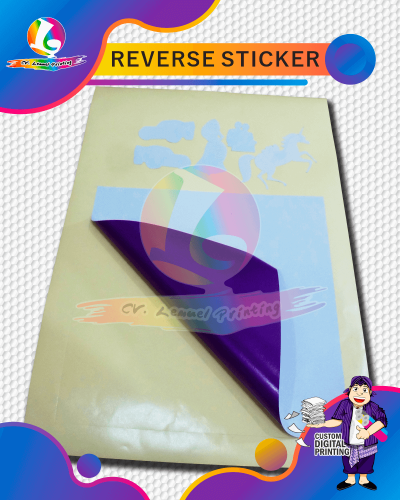 Sticker Vinyl LS Reverse (Dalam Kaca) A3+ Laser Toner